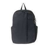 ブラック | [A4収納可/カラビナ付き]センターポケットデザインリュック | MK MICHEL KLEIN BAG