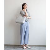[2WAY/A4収納可]合成皮革エンボスビジネストート | MK MICHEL KLEIN BAG | 詳細画像17 