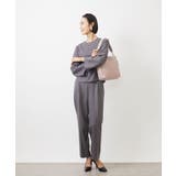 [2WAY]パンチングハンドルサイドファスナーバッグ | MK MICHEL KLEIN BAG | 詳細画像18 