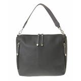 グレー | [2WAY]パンチングハンドルサイドファスナーバッグ | MK MICHEL KLEIN BAG