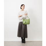 [お豆腐より軽い/2WAY]合成皮革ラウンドショルダーバッグ | MK MICHEL KLEIN BAG | 詳細画像18 