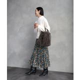 [2WAY]ファーショルダースクエアデザインバッグ | MK MICHEL KLEIN BAG | 詳細画像18 