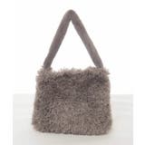 [2WAY]ファーショルダースクエアデザインバッグ | MK MICHEL KLEIN BAG | 詳細画像2 