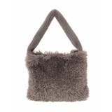 [2WAY]ファーショルダースクエアデザインバッグ | MK MICHEL KLEIN BAG | 詳細画像4 