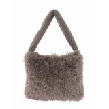 [2WAY]ファーショルダースクエアデザインバッグ | MK MICHEL KLEIN BAG | 詳細画像6 