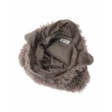 [2WAY]ファーショルダースクエアデザインバッグ | MK MICHEL KLEIN BAG | 詳細画像9 