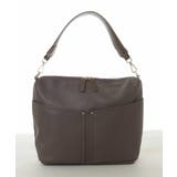 [2WAY]合成皮革ダブルポケットスクエアバッグ | MK MICHEL KLEIN BAG | 詳細画像2 