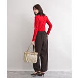 [2WAY]フロントベルトタックデザイントートバッグ | MK MICHEL KLEIN BAG | 詳細画像19 