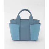 ライトブルー | [2WAY]イントレチャートデザインミニトート | MK MICHEL KLEIN BAG