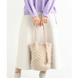 ベージュ | [軽量]タッセル付きニットバッグ | MK MICHEL KLEIN BAG