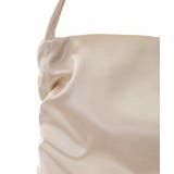[2WAY]サイドギャザーサテントートバッグ | MK MICHEL KLEIN BAG | 詳細画像8 