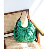 ネイビー×グリーン | パラコードワンハンドルバッグ | MK MICHEL KLEIN BAG
