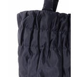 [A4収納可/300g以下の軽量]ギャザーデザインナイロントートバッグ | MK MICHEL KLEIN BAG | 詳細画像10 