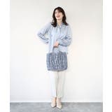 [A4収納可/300g以下の軽量]ギャザーデザインナイロントートバッグ | MK MICHEL KLEIN BAG | 詳細画像16 