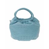 ライトブルー | [2WAY]パンチングデザインラウンドミニバッグ | MK MICHEL KLEIN BAG