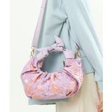 ラベンダー | [2WAY/軽量]クロワッサンフォルムハンドバッグ | MK MICHEL KLEIN BAG