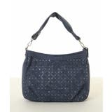 ネイビー | [2WAY]パンチングレイヤードショルダーバッグ | MK MICHEL KLEIN BAG