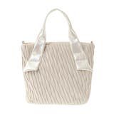 [2WAY]リンクルデザインシャイニーハンドルバッグ | MK MICHEL KLEIN BAG | 詳細画像12 