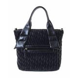 [2WAY]リンクルデザインシャイニーハンドルバッグ | MK MICHEL KLEIN BAG | 詳細画像4 