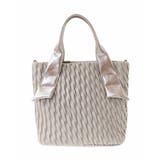 ライトグレー | [2WAY]リンクルデザインシャイニーハンドルバッグ | MK MICHEL KLEIN BAG