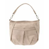 ベージュ | [2WAY] タックギャザーデザインショルダーバッグ | MK MICHEL KLEIN BAG