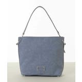 ネイビー | [2WAY]メタルタグアクセントトートバッグ | MK MICHEL KLEIN BAG