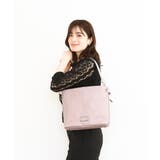 ラベンダー | [2WAY]メタルタグアクセントトートバッグ | MK MICHEL KLEIN BAG
