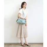[2WAY]ドット柄モダンワイドバッグ | MK MICHEL KLEIN BAG | 詳細画像18 