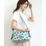 グリーン | [2WAY]ドット柄モダンワイドバッグ | MK MICHEL KLEIN BAG
