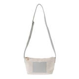 リネン混ジョイントデザインショルダーバッグ | MK MICHEL KLEIN BAG | 詳細画像12