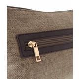 リネン混ジョイントデザインショルダーバッグ | MK MICHEL KLEIN BAG | 詳細画像8