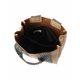 [2WAY/インナーバッグ付き]ラメアクセントメッシュ風デザイントート | MK MICHEL KLEIN BAG | 詳細画像11 