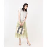 [2WAY/インナーバッグ付き]ラメアクセントメッシュ風デザイントート | MK MICHEL KLEIN BAG | 詳細画像21 