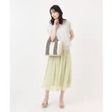 [2WAY/インナーバッグ付き]ラメアクセントメッシュ風デザイントート | MK MICHEL KLEIN BAG | 詳細画像22 