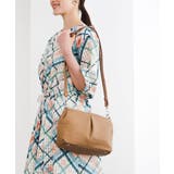 ブラウン | [2WAY]編み柄デザインワンハンドルバッグ | MK MICHEL KLEIN BAG