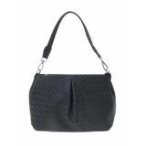 ブラック | [2WAY]編み柄デザインワンハンドルバッグ | MK MICHEL KLEIN BAG