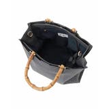 [2WAY]バンブーハンドルパンチングバッグ | MK MICHEL KLEIN BAG | 詳細画像10 