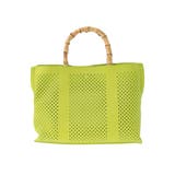 [2WAY]バンブーハンドルパンチングバッグ | MK MICHEL KLEIN BAG | 詳細画像13 