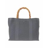 [2WAY]バンブーハンドルパンチングバッグ | MK MICHEL KLEIN BAG | 詳細画像5 