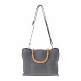 [2WAY]バンブーハンドルパンチングバッグ | MK MICHEL KLEIN BAG | 詳細画像6 