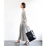 [軽量/A4収納可]合成皮革シンプルロゴトートバッグ | MK MICHEL KLEIN BAG | 詳細画像16 