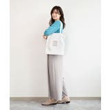 [軽量/A4収納可]合成皮革シンプルロゴトートバッグ | MK MICHEL KLEIN BAG | 詳細画像19 
