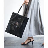 ブラック | [軽量/A4収納可]合成皮革シンプルロゴトートバッグ | MK MICHEL KLEIN BAG