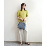[2WAY/インバッグ付き]ヘリンボーンハンドルミニトートバッグ | MK MICHEL KLEIN BAG | 詳細画像19 