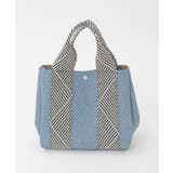 [2WAY/インバッグ付き]ヘリンボーンハンドルミニトートバッグ | MK MICHEL KLEIN BAG | 詳細画像2 