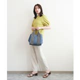 [2WAY/インバッグ付き]ヘリンボーンハンドルミニトートバッグ | MK MICHEL KLEIN BAG | 詳細画像20 
