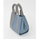 [2WAY/インバッグ付き]ヘリンボーンハンドルミニトートバッグ | MK MICHEL KLEIN BAG | 詳細画像3 