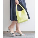 [2WAY]バケツデザインメッシュバッグ | MK MICHEL KLEIN BAG | 詳細画像7 