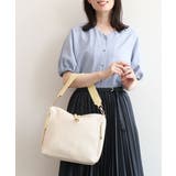 [2WAY]合成皮革パンチングワンショルダースクエアバッグ | MK MICHEL KLEIN BAG | 詳細画像1 