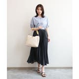 [2WAY]合成皮革パンチングワンショルダースクエアバッグ | MK MICHEL KLEIN BAG | 詳細画像18 